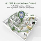 5 Pack WD61 Water Leak Sensor for METAK W13 WiFi Gateway (Sold Separately) - Image 4