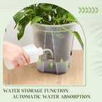 Wonderjune Self Watering Planter, 8.27'', Clear, 6 Pcs - Image 3