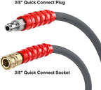 M MINGLE Pressure Washer Jumper Hose, 10 FT Whip Hose for Power Washer - Image 4