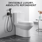 Arofa Built-in Hot and Cold Bidet Sprayer, Hands-Free Control, Matte Black - Image 7
