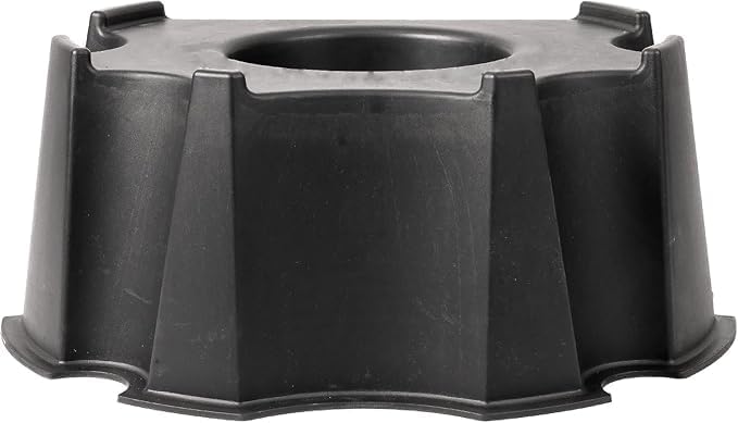 55-Gallon Rain Barrel Stand, Made from 100% Recycled Material, Black by Unknown