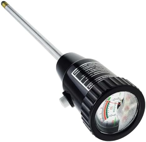 Soil PH Meter, Soil Moisture Sensor Meter Tester Kit Tools, Durable Soil Meter, with 295Mm Long Electrode Probe, Soil Probe Sensor, for Indoor & Outdoor Gardens Plants by Unknown