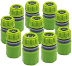 10PCS Hose Garden Tap Water Hose Pipe 1/2 inch 16mm Connector Quick Adapter Fitting Repair Watering Greenhouse(B-10PCS) by Unknown