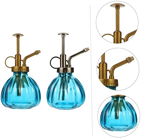 2Pcs Vintage Glass Plant Watering Spray Bottle Mister for Succulents - Image 7