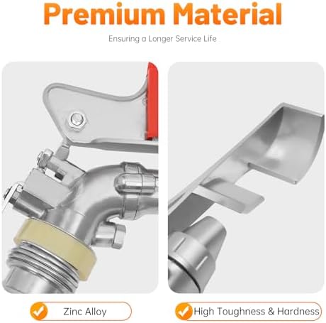 Lawn Sprinkler with 360 Degree Rotation, Adjustable Impact Sprinkler for Large Area Garden and Agricultural Irrigation - Image 5