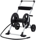 Liberty Garden 304 Explorer Two Wheel Hose Reel Cart, Aluminum, Holds 250-feet of 5/8" Hose, Silver/Black by LibertyGardenProducts