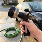 Garden Hose Nozzle with Thumb Control, 7 Spray Patterns - Image 4