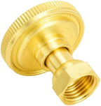 Fountain Nozzle Adjustable 8-Hole Brass Sprayer Nozzle M14 Atomizing Spray Fitting Hose Garden Sprinkler Misting Nozzles(Curved) - Image 4