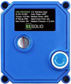 U.S. Solid 1/2 in 304 Stainless Steel Motorized Ball Valve, NSF Certified, Full Port, 9-24 V AC/DC, 3-Wire Latching Self-Hold, Manual Override, Position Indicator - Image 6