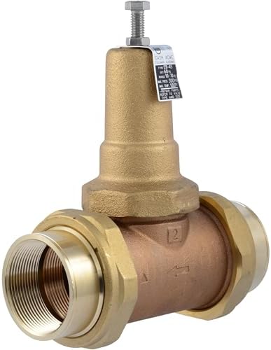 Cash Acme EB45 Pressure Regulating Valve, Double Union, 2 Inch NPT Female, Metal Top, 60 PSI, PVA54M-DUTH-60 by CashAcme
