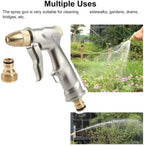 Heavy Duty Metal Garden Hose Nozzle High Pressure Pistol Grip Sprayer 4 Spray Modes for Efficient Watering(SIZE B) - Image 7