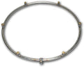 Outdoor Mister Nozzles Mist Ring (15 Inch 6 Nozzles) by Unknown