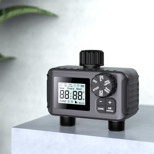 Outdoor Sprinkler Timer with Rain Sensor Port, IP55 - Image 3