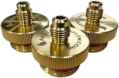 Arbiter Backflow Quick Connect Test Fittings (Brass, 3/4" (Set of 3)) by Arbiter