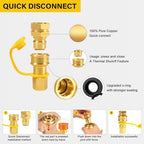 1675kit48 commercial gas hose black - Image 5