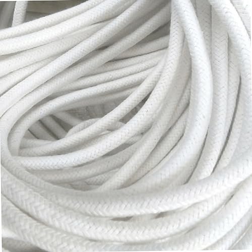 DIY Automatic Watering Vacation Irrigation System Self Drip Watering Cotton Core Rope Capillary Wick Cord, for Garden Home Plants Irrigation Equipment (Size : 6mmx20m) - Image 3