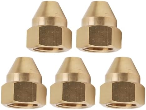 Precise Brass Misting Nozzles Set of Mist Sprayers for Cooling System Plant Irrigation, Durable for Factory, Lawn Brass (G3/4in 10.4CM) - Image 3