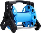 Generic Portable Garden Water Hose Reel Cart, Wall Mounted Water Pipe Storage Organizer Holds Up to 82ft of 5/8 Inch Hose, Heavy Duty Pipe Holder, Ideal for Garden Watering Car Washing (Black and - Image 2