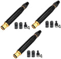 High Pressure Hose Nozzle,2026 Upgrade Heavy Duty Adjustable Twist Hose Nozzle Jet Sweeper Nozzle, Metal Outdoor Watering Attachment for Driveway, Deck, Car Washing(3 sets) by Unknown