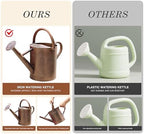 Metal Watering Can for Outdoor Plants, Watering Can Decor 1 Gallon (Copper) - Image 4