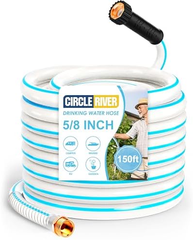 RV Water Hose 150FT Drinking Water Hose for RV by CircleRiver