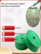 Flat Soaker Hose, Garden Soaker Hose System for Foundation Watering, 1/1.5/2/2.5/3" Drip Hose, Heavy Duty Water Saving Irrigation Hose for Flower Beds, Lawn, Vegetable(2.5inch-100m/328ft) - Image 3