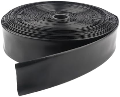 10m 0~7Holes 2" N80 Drip Tape Agricultural Irrigation Drip Hoses Crops Plants Watering Soft Tube 2 Inch Flexible Water Pipe(Without Hole) by Unknown