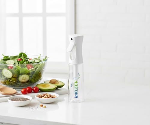 Mist Spray Bottle, Clear Glass Container with White Trigger Sprayer, Empty Refillable Dispenser for Home kitchen - Image 7