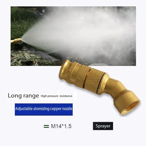 Adjustable Garden Hose Nozzle Sprayer, Elbow and Straight for Easy Watering Brass Elbow Nozzle 5pc - Image 3