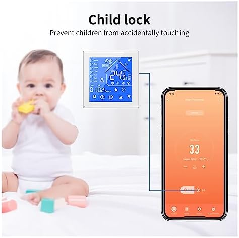 Smart Life WiFi Heating Water/Gas Boiler Electric Floor Room Temperature Controller Heating and Hot Water Boost (WiFi Water Heating) - Image 5