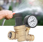 Tyenaza RV Water Pressure Regulator, Brass Water Pressure Reducer Kit 160PSI with Gauge Inlet Screen Filter, Drip Irrigation System for Camper Travel Trailer - Image 6