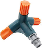 Garden Sprinkler 20 Pcs Plastic Rotary Three-Arm Sprinkler with 1/2" Male Thread Agriculture Lawn Irrigation 360 Degree Rotating Sprinkler Nozzle - Image 2