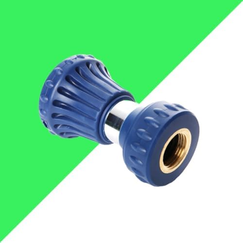 Heavy Duty Fireman Style Hose Nozzle High Pressure Brass Sprayer - Image 5