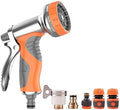 Garden Hose Nozzle, Heavy Duty Water Hose Nozzle with 9Adjustable Spray Patterns by Unknown