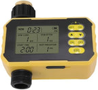 Sprinkler Timer with Brass Inlet, Smart Solar WiFi Water Timer for Garden Hose, No Need Hub, Rain Delay Auto Manual Override, APP Remote Control, Ideal for Garden - Image 2