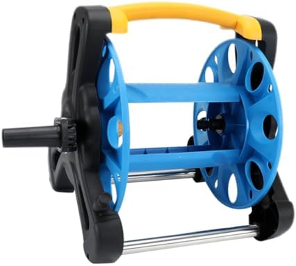Freestanding Garden Hose Reel Storage Organizer, Blue PP Tangle-resistant by YARDWE