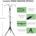 Misters for Outside Patio with 15L Bucket, Outdoor Misters for Patio Cooling with Adjustable Height(up to 47in), with 10000mAhMWater Pump, 8 Nozzles, for Outdoor Patio Cooling Pool BBQ - Image 3