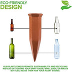 Modern Innovations Ceramic Terracotta Self Watering Spikes (60 Pack), Automatic Plant Waterers for Indoor or Outdoor Planters, Terra Cotta Stakes for Potted Plants - Image 4