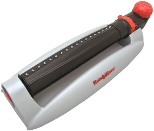 RAINWAVE Turbo Gear Oscillating Sprinkler Set with Timer by Rainwave