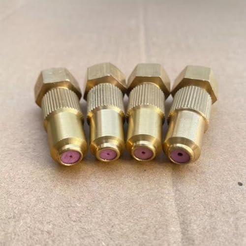 High Pressure Nozzle Brass Water Pipe Nozzle for Garden Hoses | Adjustable Features | Fits Standard Hoses, Garden Sprayers, Nozzles Brass Ceramic Spray disc 5pc - Image 6
