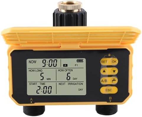 Mingzhe Solar Sprinkler Timer with Rain Sensor by Unknown