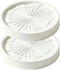 Plant Caddy with Concealed Wheels, Plant Watering Tray, 2 Pcs by Unknown