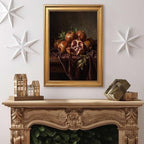 Gold Vintage Framed Pomegranate Still Life Wall Art Classic Fruit Print - Image 4