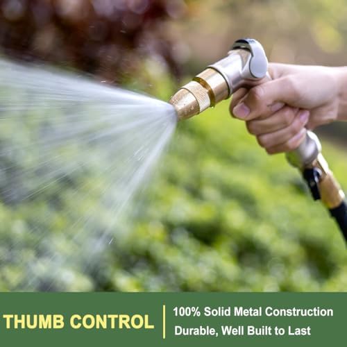 FANHAO Professional Heavy Duty Garden Hose Nozzle Fireman's Water Nozzle - Image 7