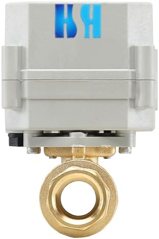 2 Way Brass 1/2" 12VDC 9-24VDC 4-20mA NPT Proportional Integral Modulating Control Motorized Ball Valve - Image 3
