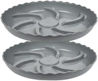 Prettyia Plant Pot Tray and Plant drip Tray Pot Saucers by Prettyia