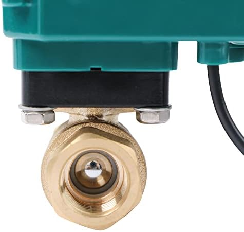 U.S. Solid 1/2" Smart Motorized Ball Valve - Remote App Mobile Control Brass Electrical Ball Valve with Manual Switch, 5V DC USB Connection - Image 3