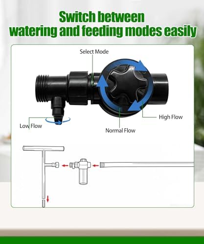 4pcs 4oz Fertilizer Injector Bottle with Valve and Hose Adapter - Image 5