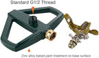 360 Degree Sprinkler, Sprinklers for Yard, Water Sprinkler for Lawn for A Variety of Environments Such As Gardens and Other Landscapes (Yellow) - Image 7