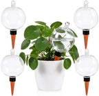 25 oz EX-Large Plant Watering Globes Slow Release Terracotta Automatic Plastic Watering Globes Top Fill Control Plants Watering Devices System Watering Planter Insert Spikes Stakes by Meyutqer